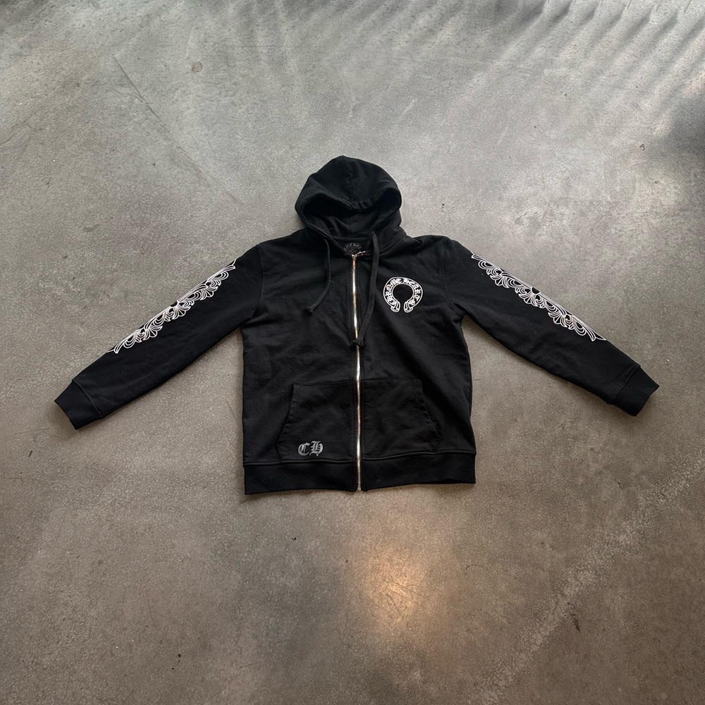 Chrome hearts zip up